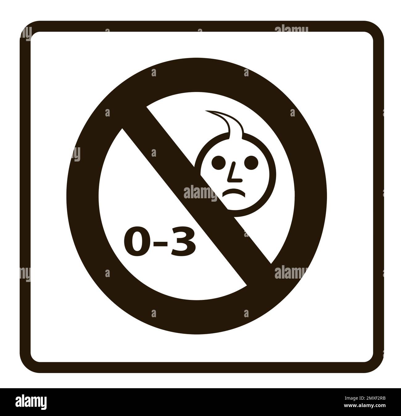 Illustration of packaging symbol on white background Stock Photo - Alamy