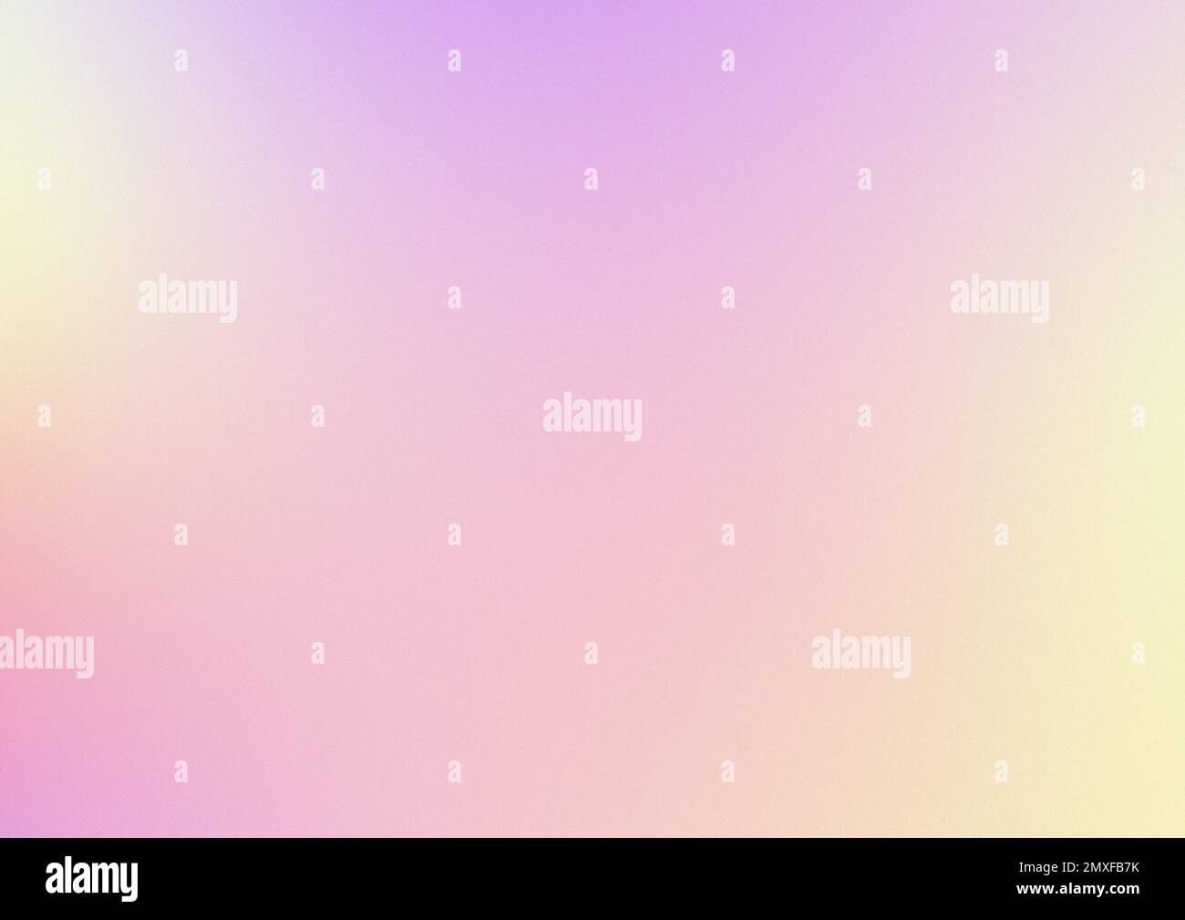 Colour gradient, mesh gradient, abstract background, image, grainy texture, colours, pastel, bright, pastel pink and pastel yellow illustration Stock Photo