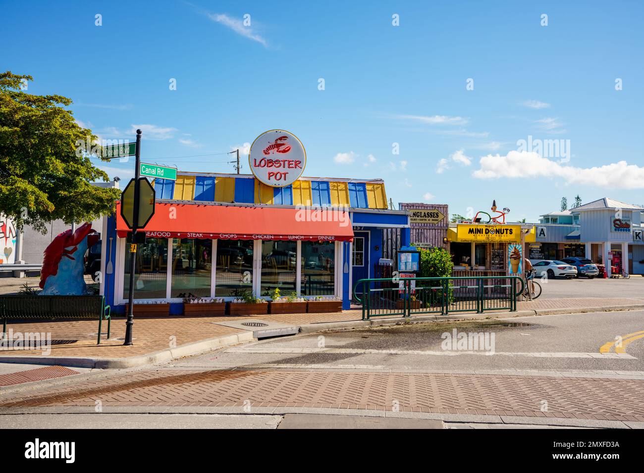 Siesta Key, FL, USA January 30, 2023 Lobster Pot Restaurant Siesta