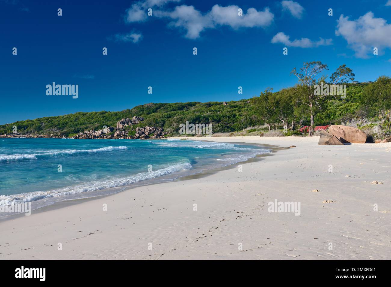 Grand Anse, La Digue, Seychelles Stock Photo Alamy