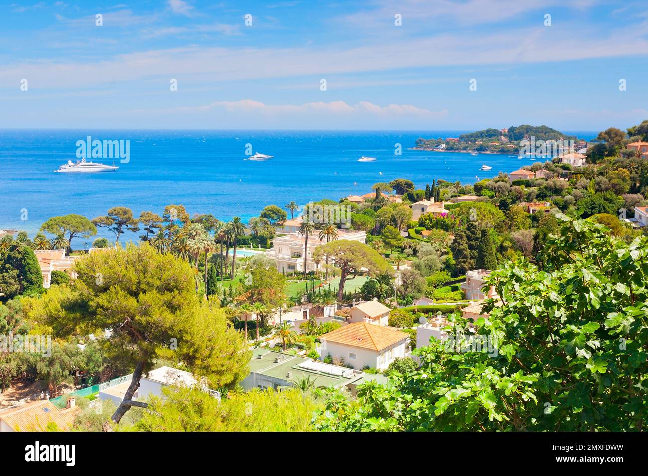 SaintJeanCapFerrat, French Riviera, France Stock Photo Alamy
