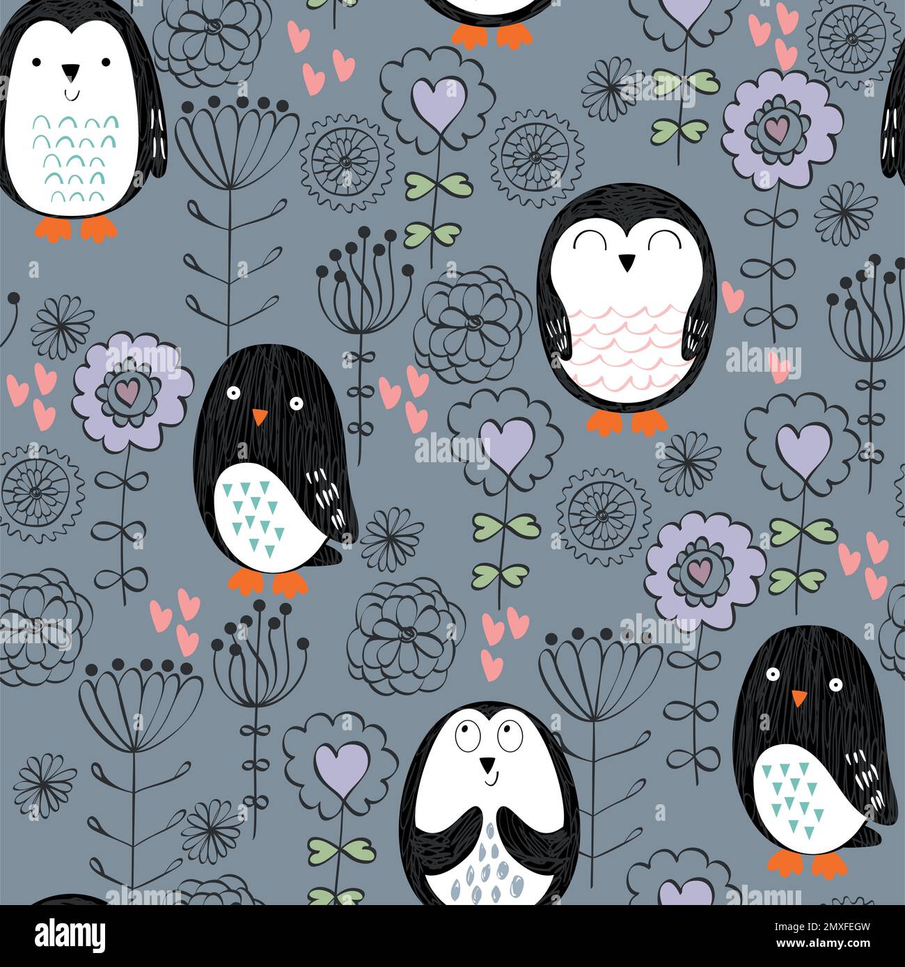 Vector seamless pattern Stock Vector Image & Art - Alamy
