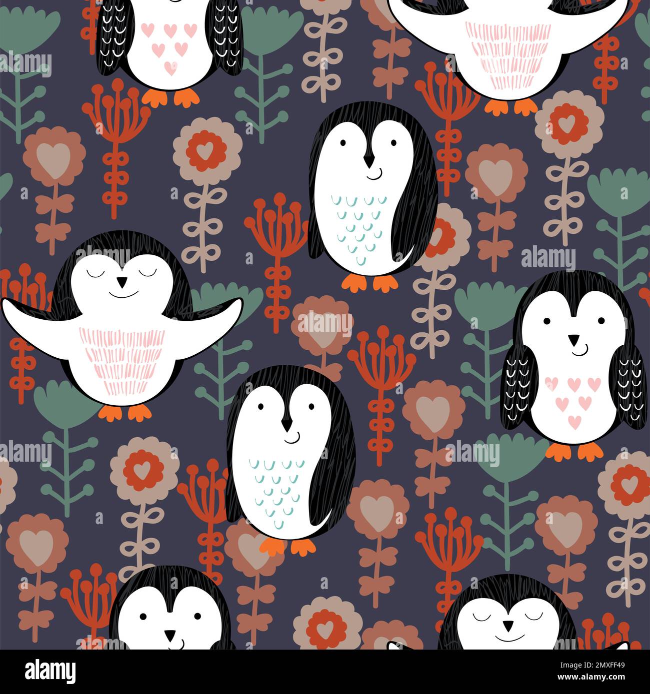 Vector seamless pattern Stock Vector Image & Art - Alamy