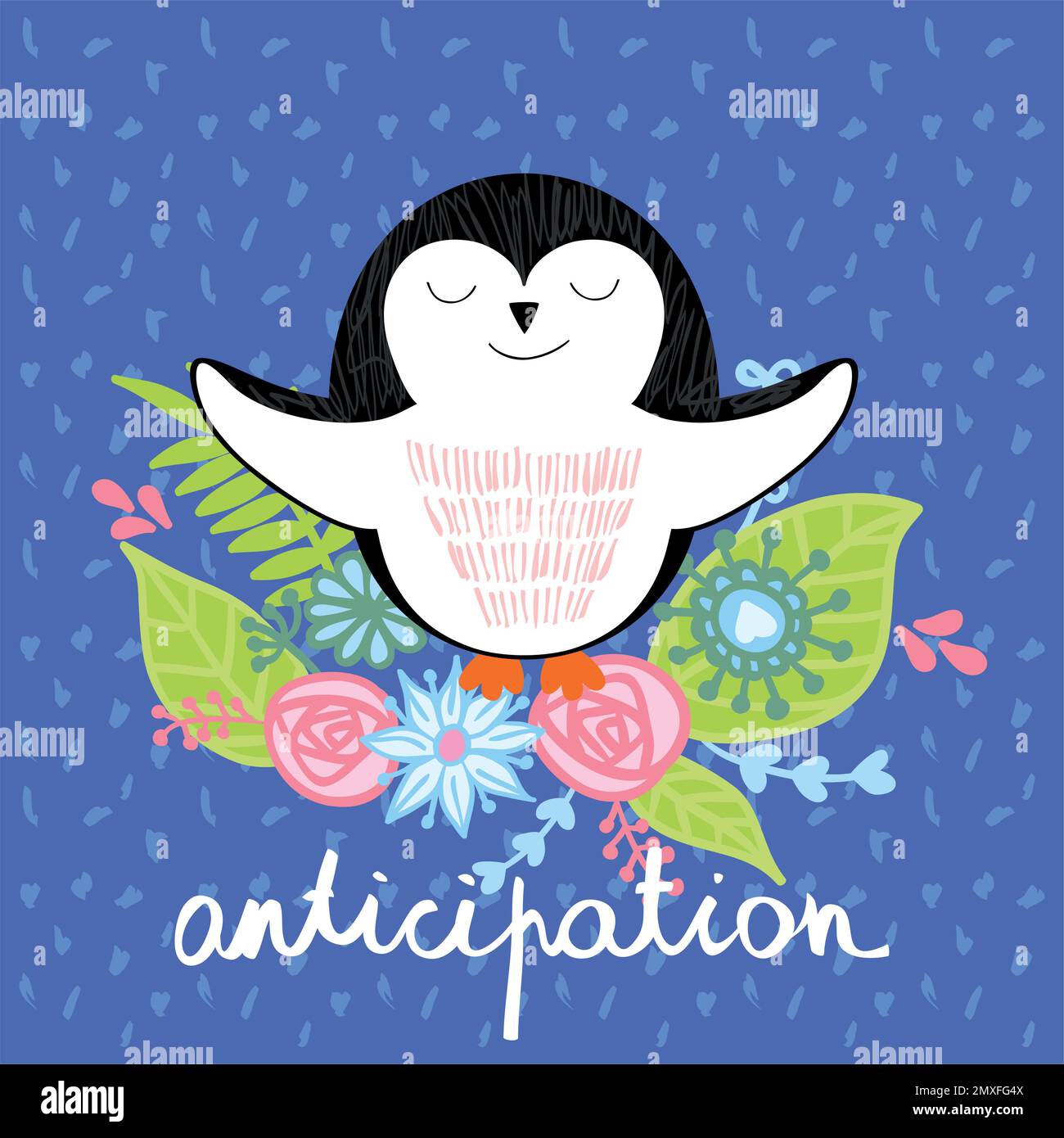 vector cartoon penguin Stock Vector Image & Art - Alamy