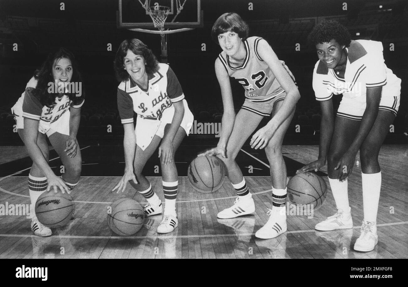 Four of the country's toprated women's college basketball players pose during a press