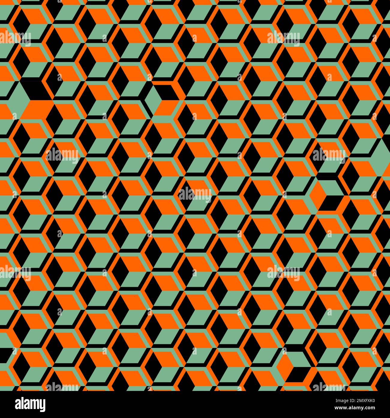 Hexagonal Maze generative pattern illustration Stock Vector Image & Art ...