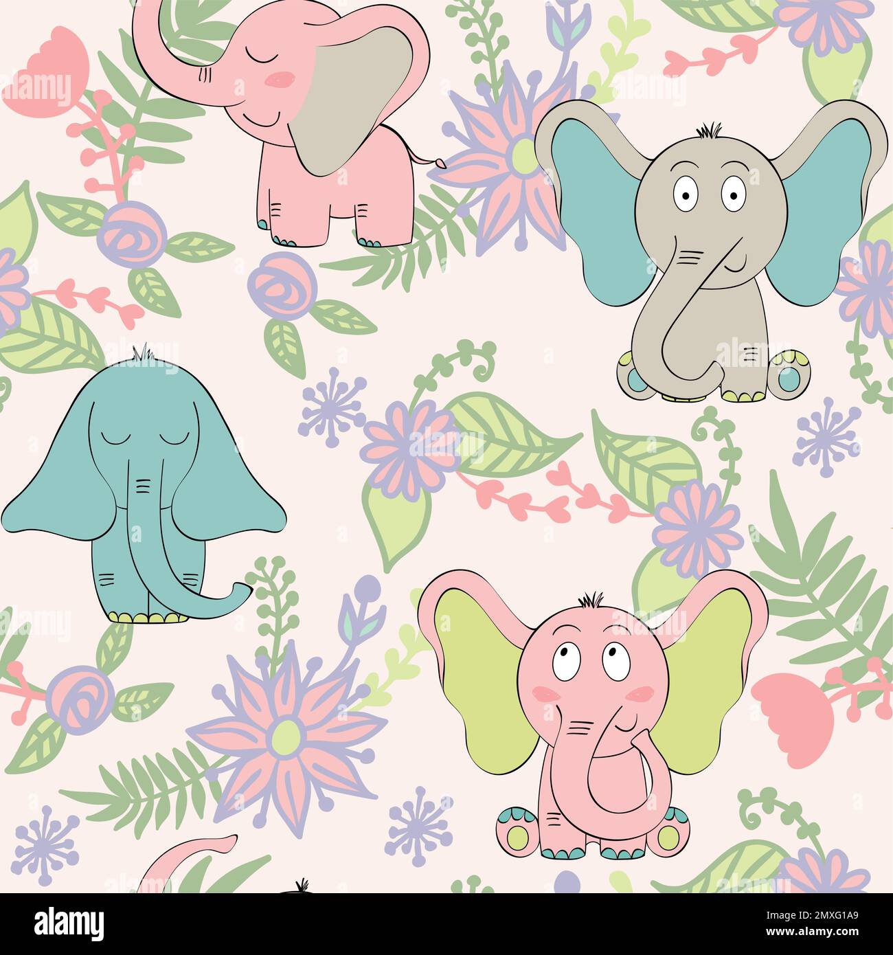Vector seamless pattern Stock Vector Image & Art - Alamy