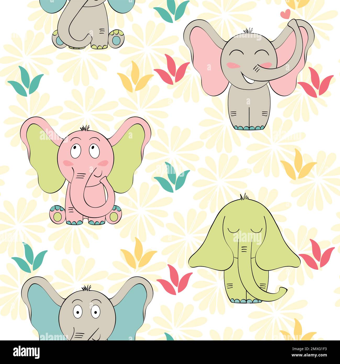 Vector seamless pattern Stock Vector Image & Art - Alamy
