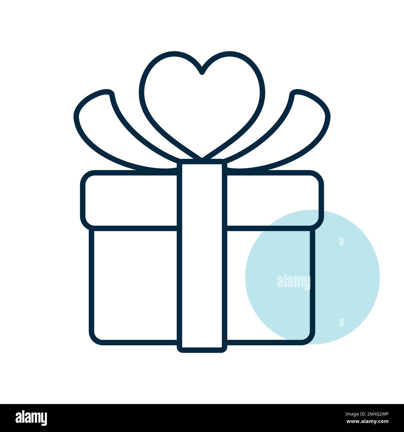 Valentines gifts box Stock Vector Images - Alamy