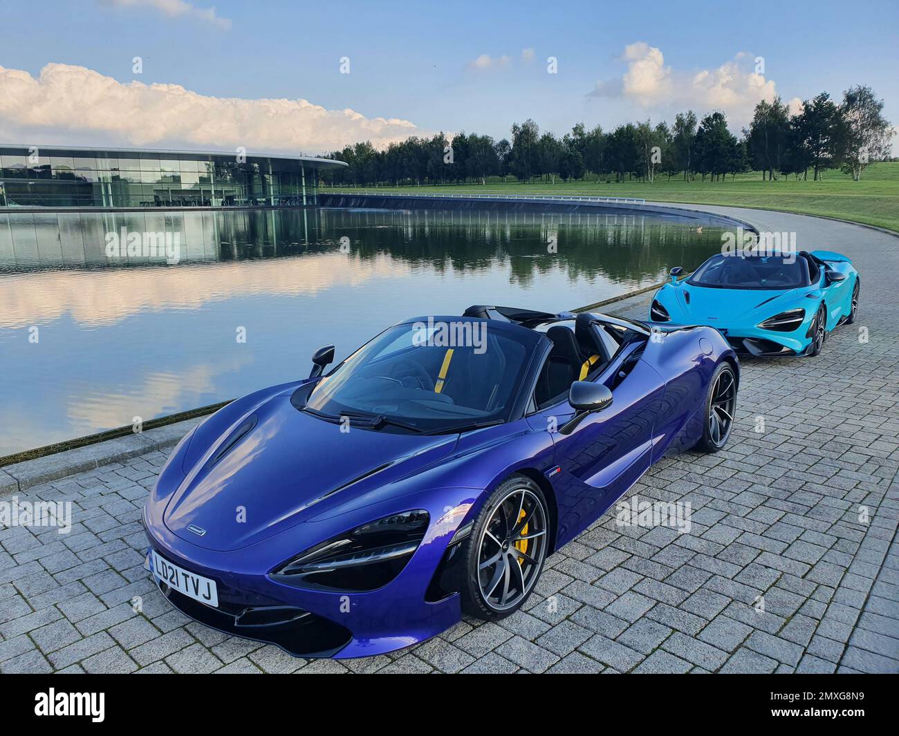 The Mclaren Technology Centre in Woking Stock Photo Alamy