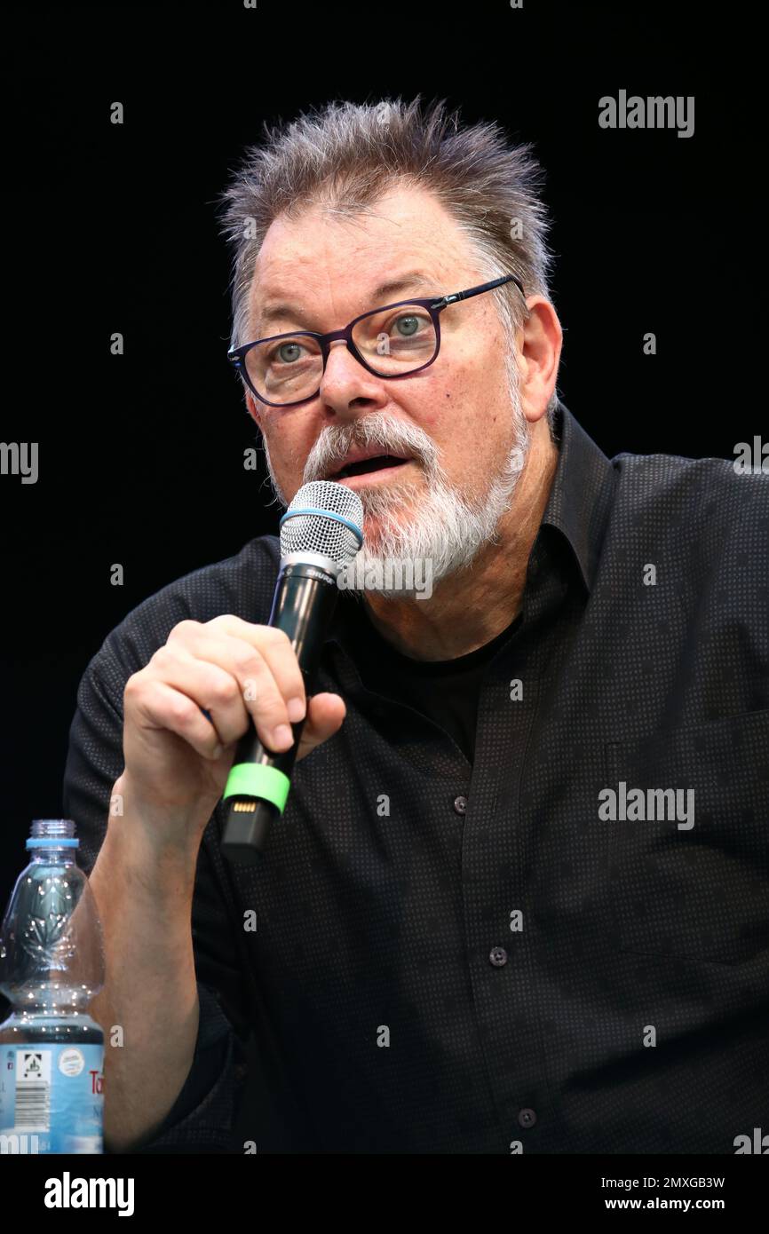 DEU, Deutschland,  Stuttgart, 30.6.19, Messe Stuttgart, Jonathan Frakes ( Star Trek, X-Factor ) -  Comic Con Germany Stuttgart 2019 Stock Photo