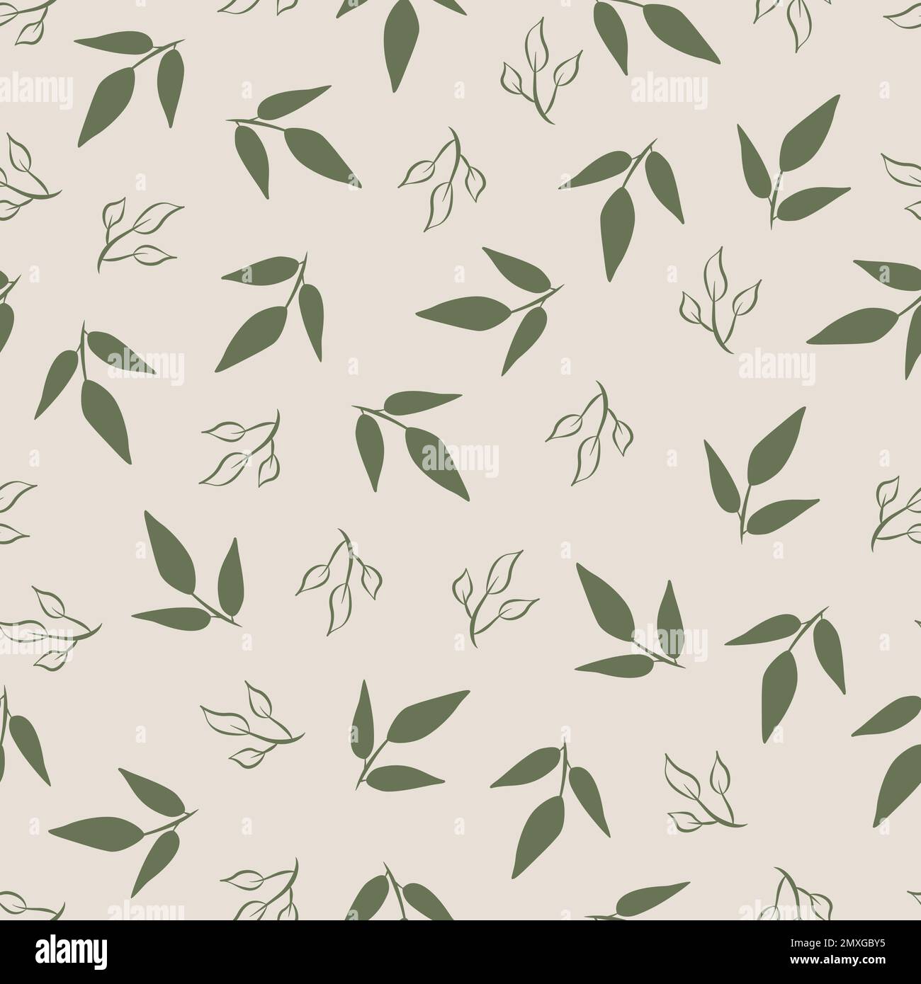 Floral pattern. Solid pattern with flowers, leaves and branches. Simple  floral background for packaging and interior design.Vector Stock Vector  Image & Art - Alamy