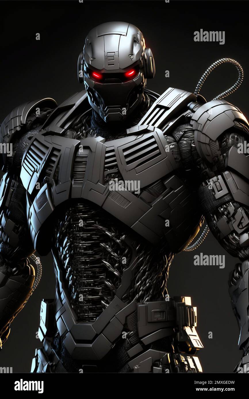 An AIgenerated illustration of movie masterpiece Diecast iron man with