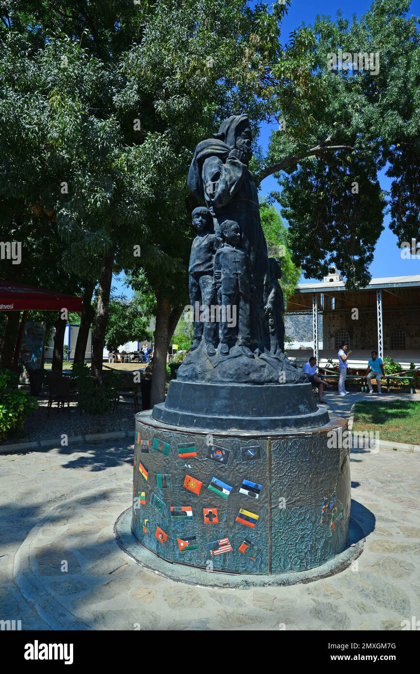 Historical Santa Claus Church Demre TURKEY Stock Photo Alamy