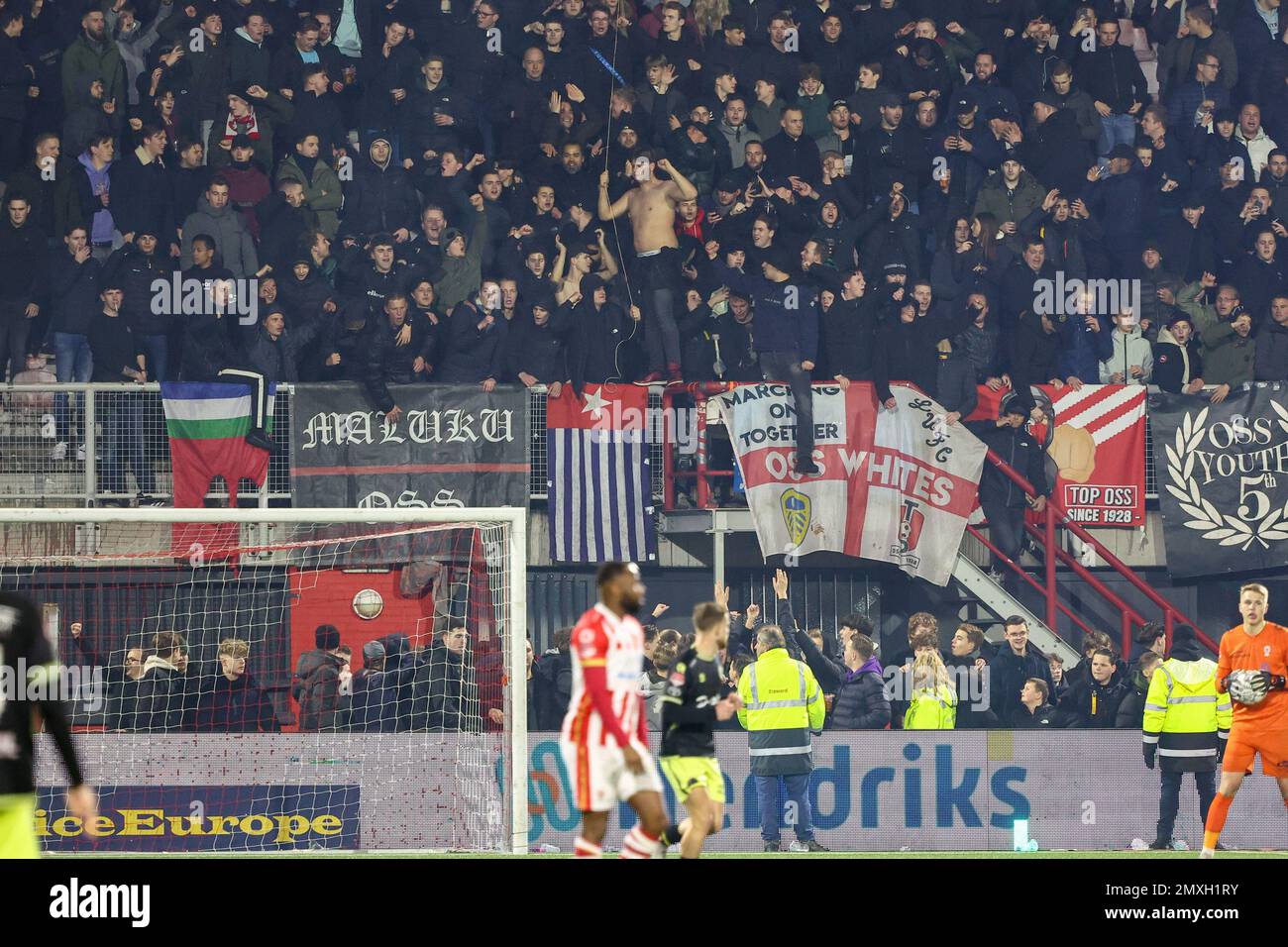 Frans Fans OSS, 03-02-2023, Frans Heesen Stadium, Dutch Football Keuken Kampioen ...
