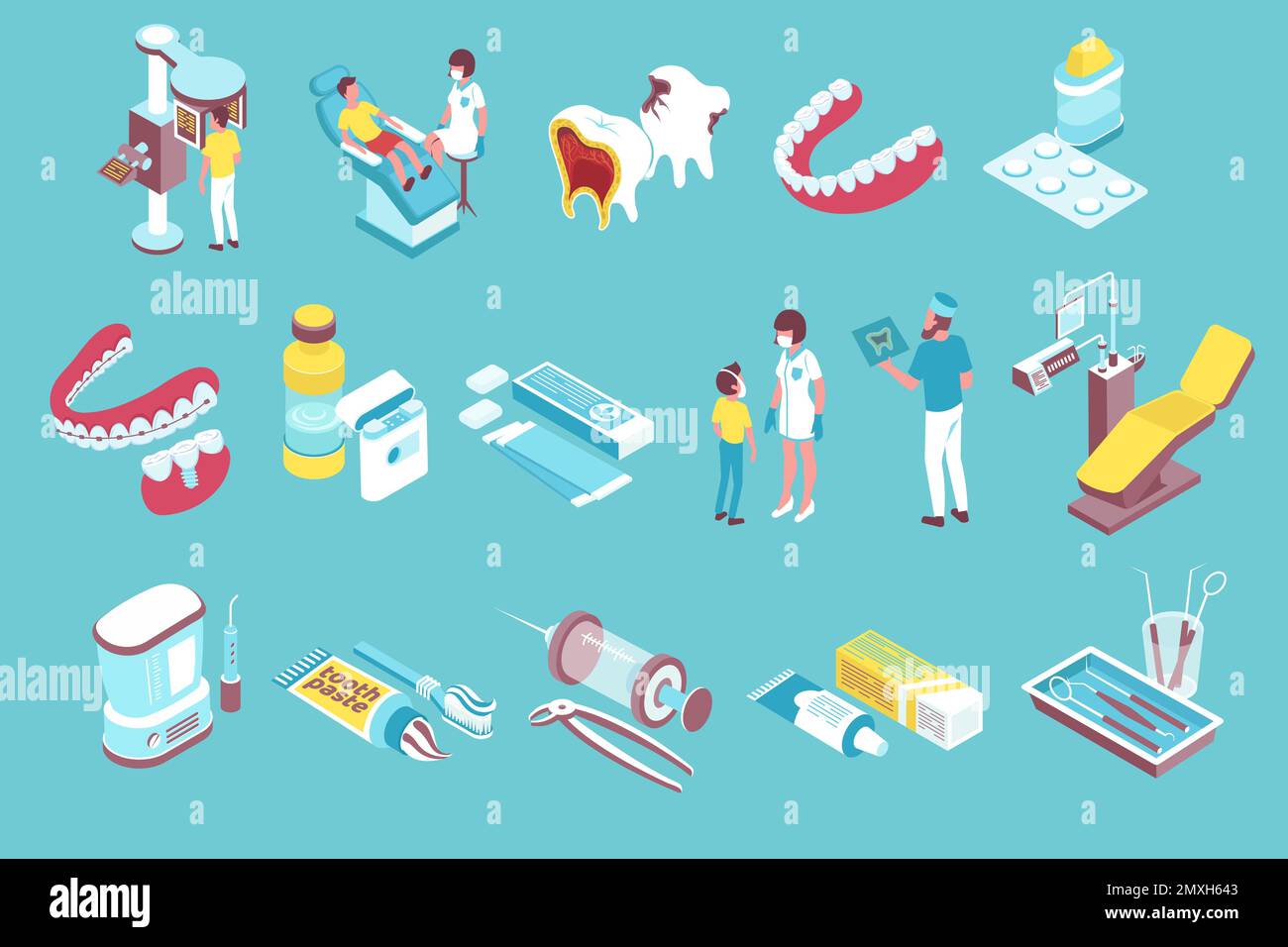 Dentist tools Stock Vector Images Alamy