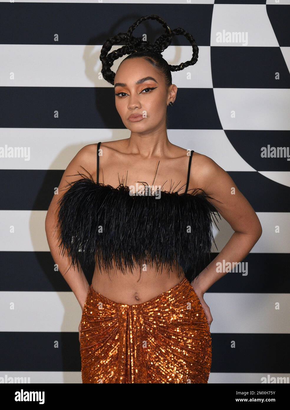 Hollywood, USA. 02nd Feb, 2023. Leigh-Anne Pinnock attends the Warner Music Group Pre-Grammy Party at Hollywood Athletic Club on February 02, 2023 in Hollywood, California. Photo: Annie Lesser/imageSPACE Credit: Imagespace/Alamy Live News Stock Photo