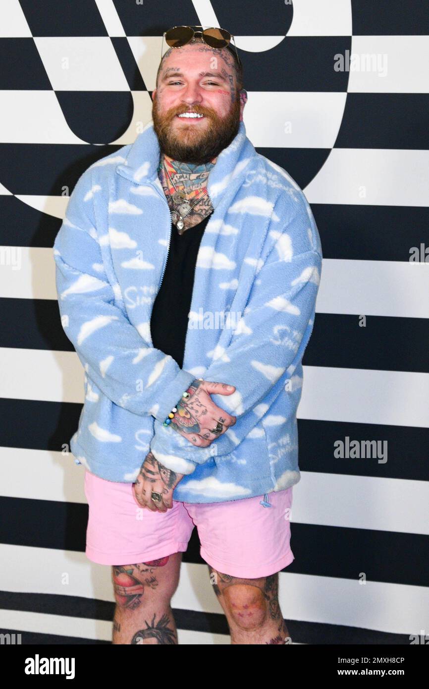 Los Angeles, USA. 02nd Feb, 2023. Teddy Swims at Warner Music Group's