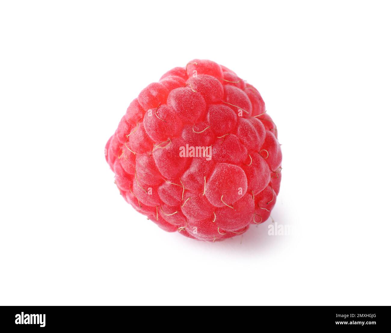 Delicious sweet ripe raspberry isolated on white Stock Photo - Alamy