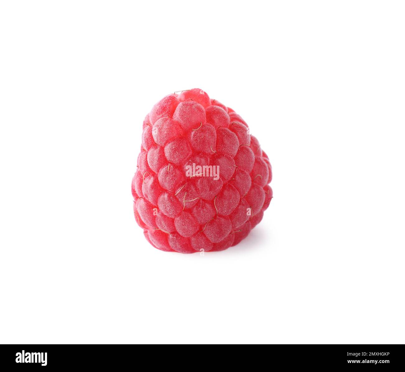 Delicious sweet ripe raspberry isolated on white Stock Photo - Alamy