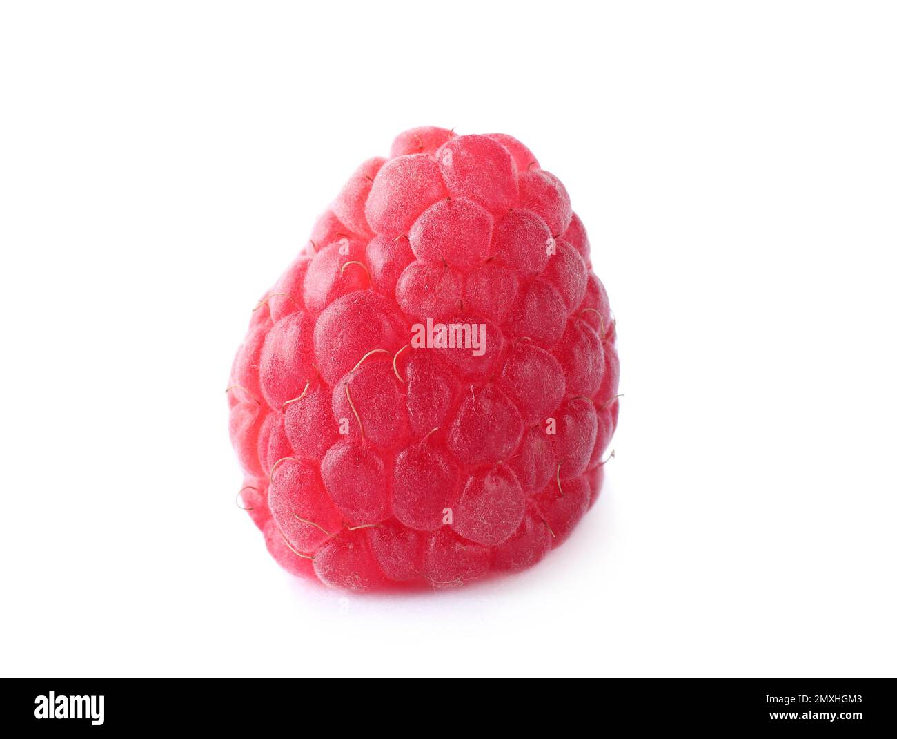 Delicious sweet ripe raspberry isolated on white Stock Photo - Alamy