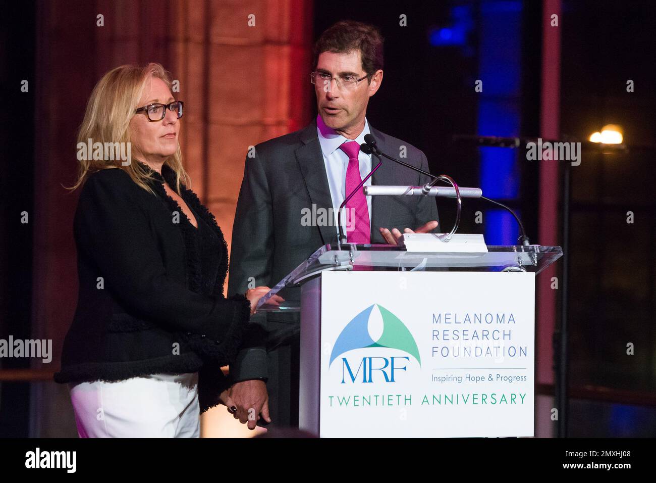 IMAGE DISTRIBUTED FOR THE MELANOMA FOUNDATION Lori Nash and Mike Nash