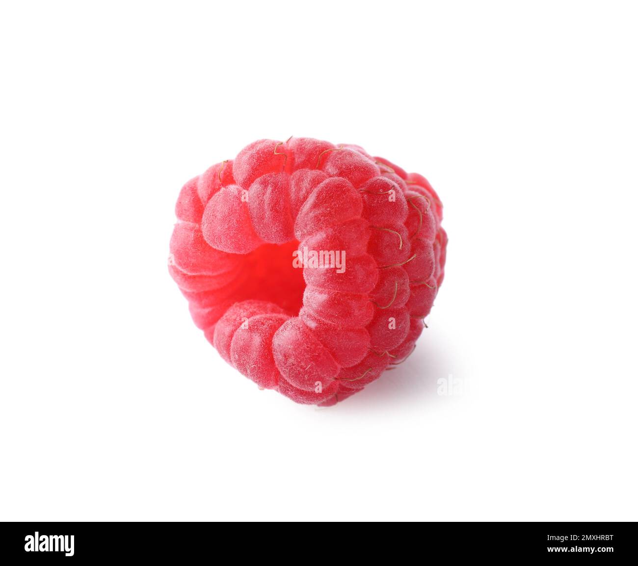 Delicious sweet ripe raspberry isolated on white Stock Photo - Alamy