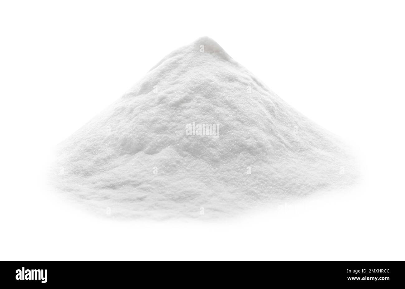 Pile of baking soda isolated on white Stock Photo Alamy