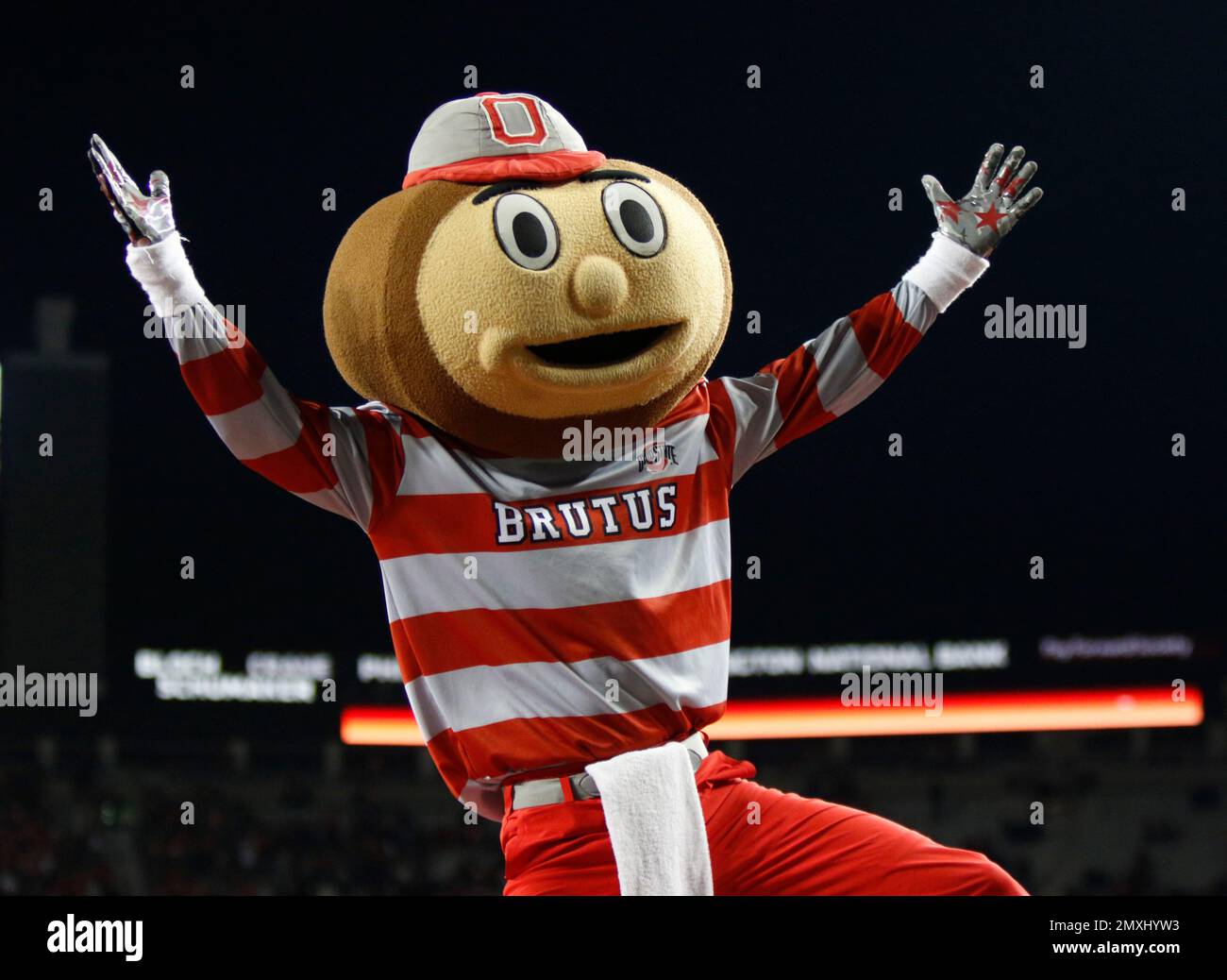 FILE - In This Nov. 7, 2015, File Photo, Ohio State Mascot Brutus ...