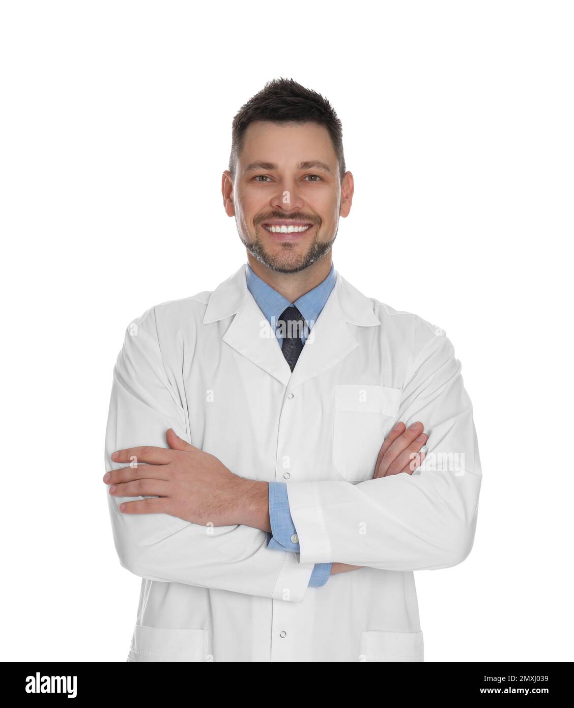 Man in lab coat hi res stock photography and images Alamy
