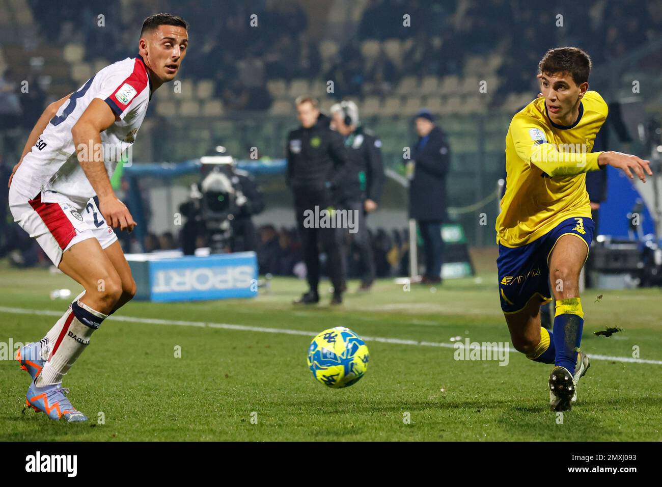 Fabio Gerli (Modena) during the Italian soccer Serie B match Modena FC vs  Cagliari Calcio on February 03, 2023 at the Alberto Braglia stadium in  Modena, Italy (Photo by Luca Diliberto/LiveMedia Stock