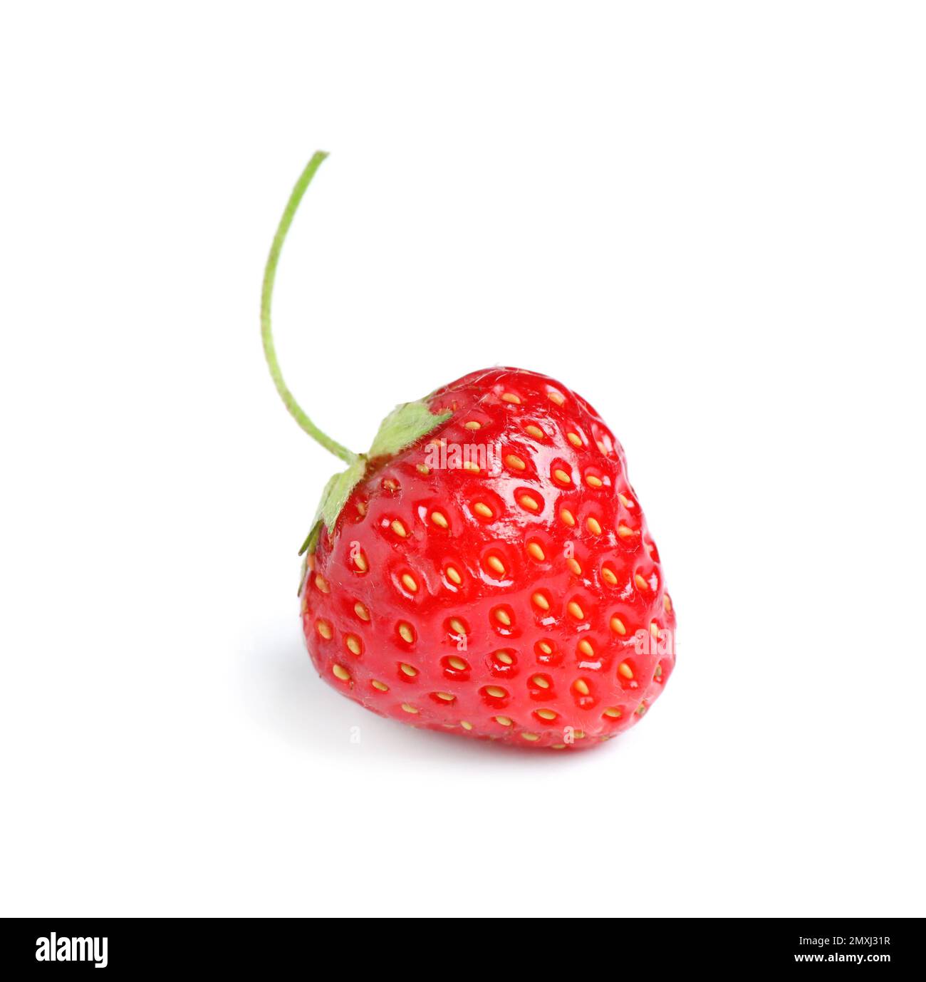 Sweet fresh ripe strawberry on white background Stock Photo - Alamy