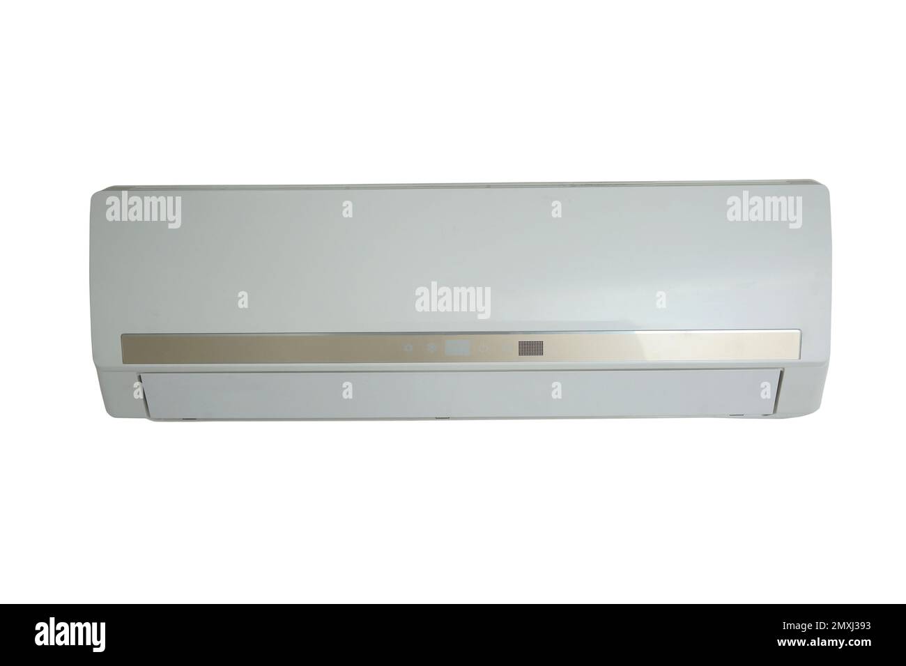 Modern air conditioner isolated on white. Home appliance Stock Photo