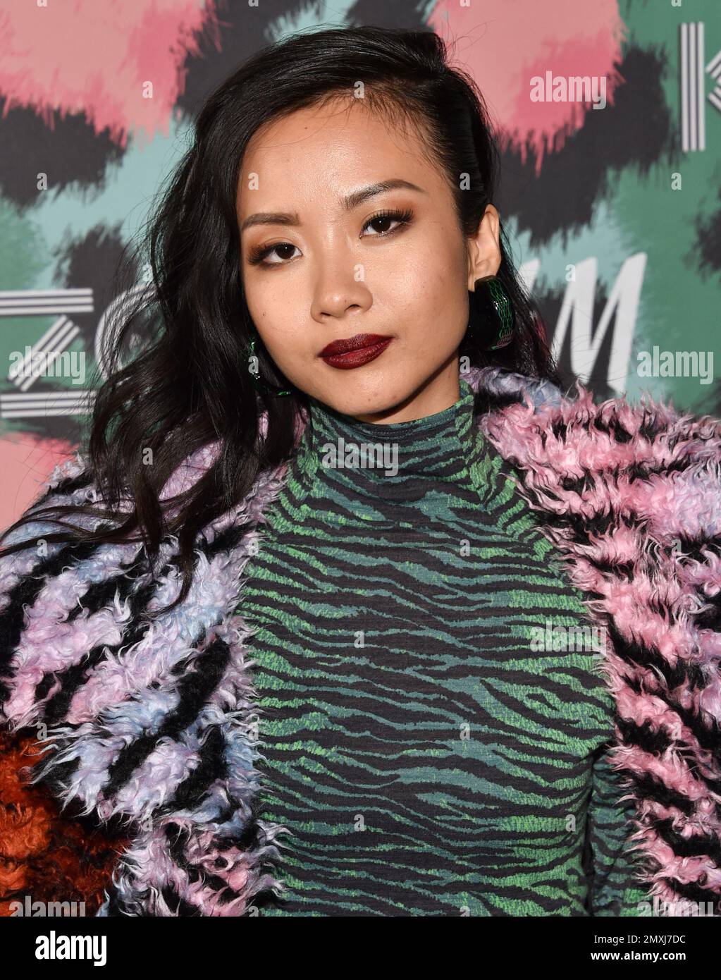Vietnamese singer Suboi attends the Kenzo x H&M Runway Show at Pier 36 ...
