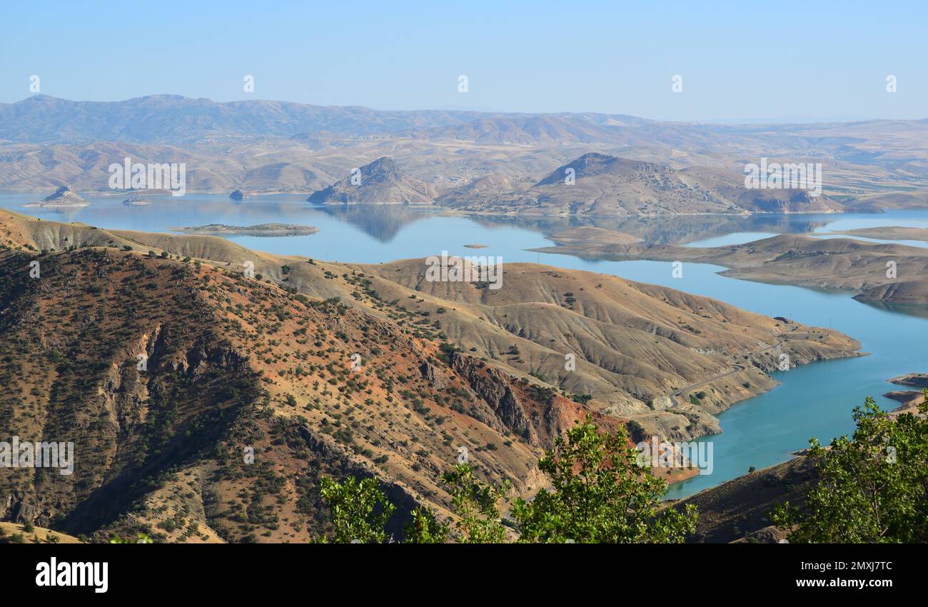 An aerial view of a natural landscape Stock Photo - Alamy