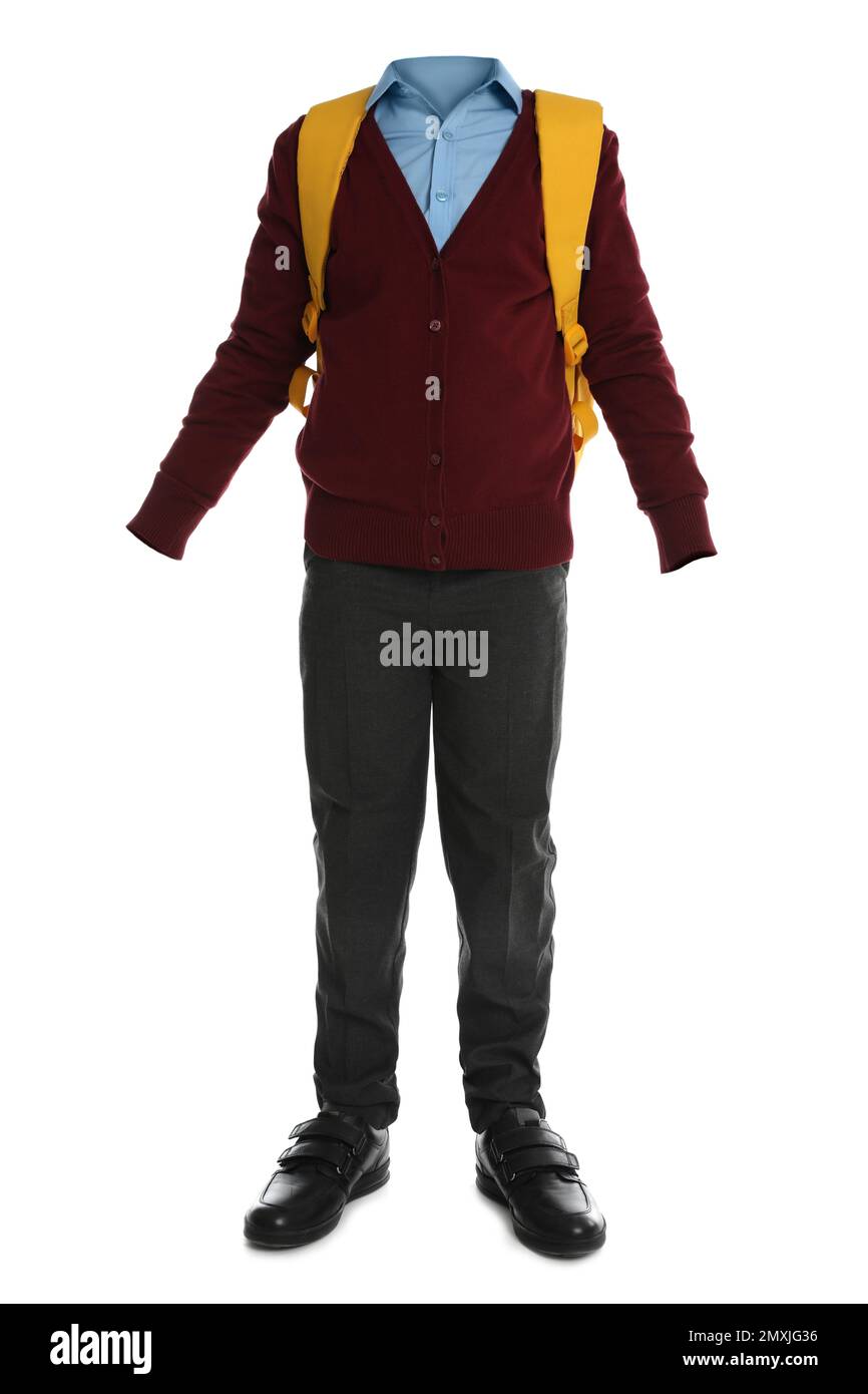 Boy school uniform Cut Out Stock Images & Pictures Alamy