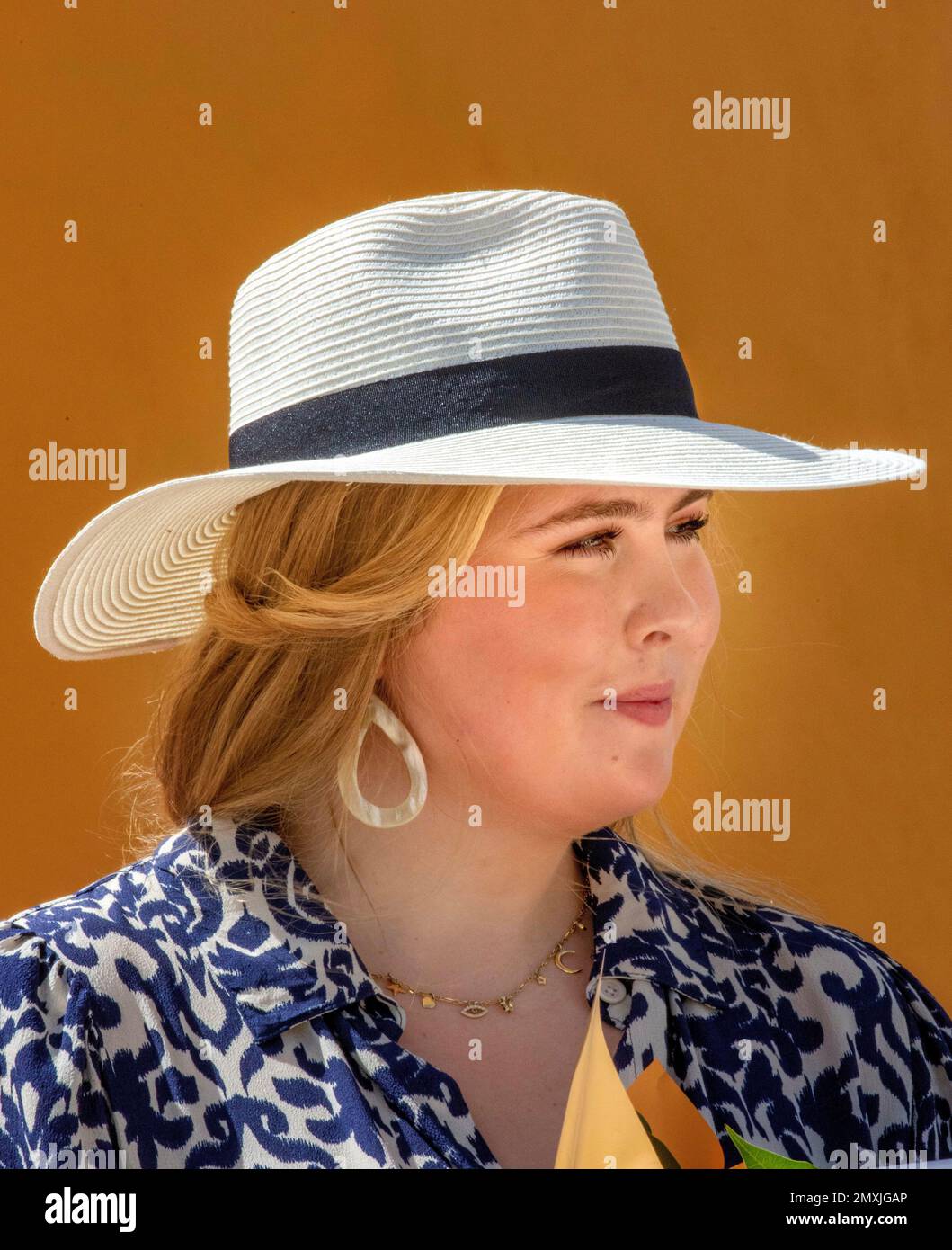 Princess Amalia of The Netherlands at Hofi Mango in Santa Cruz, on ...