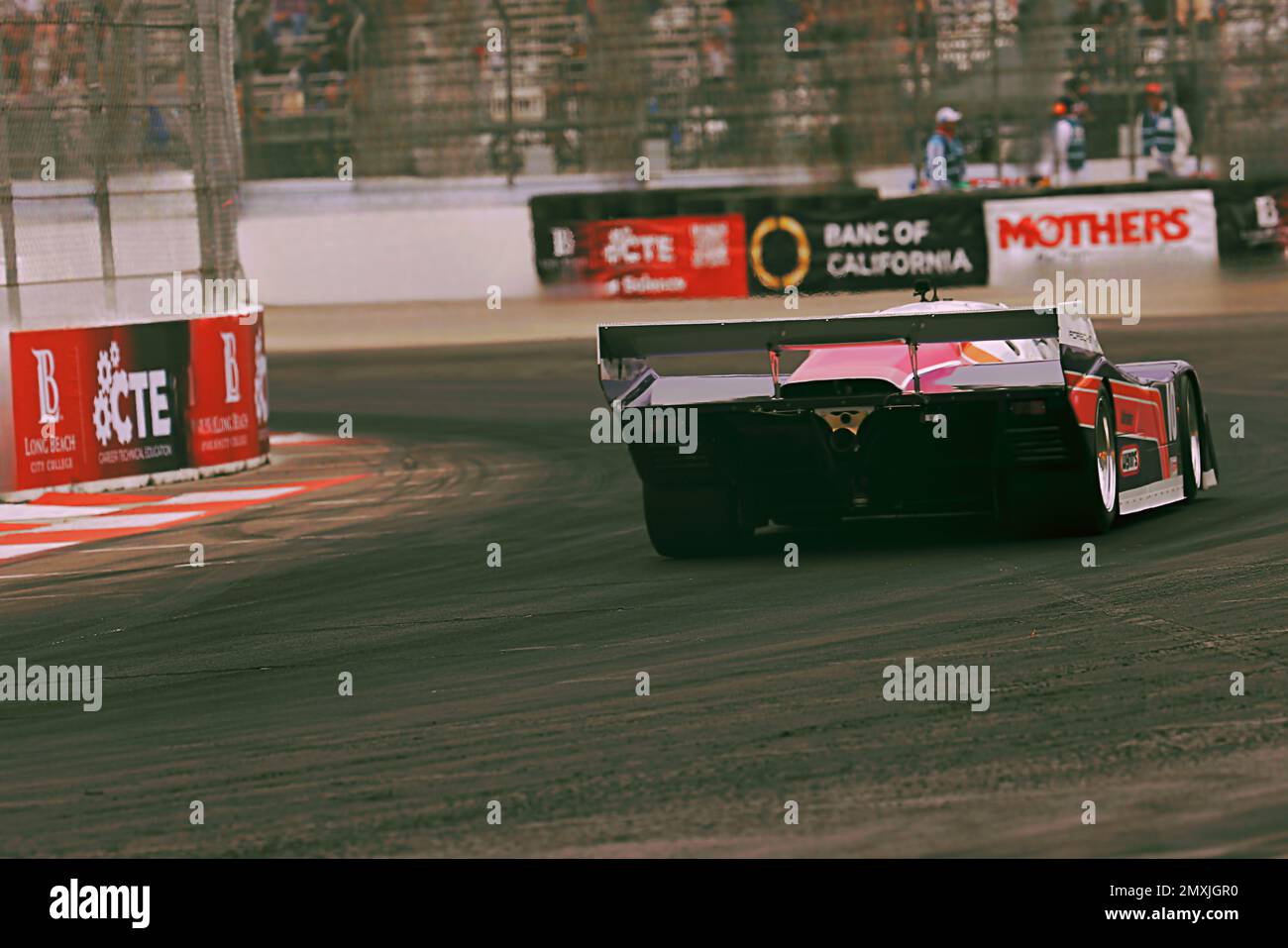 The cars racing at a track place Stock Photo - Alamy
