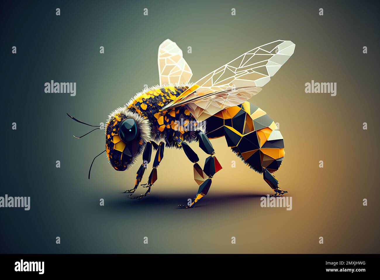 Low poly insect hi-res stock photography and images - Alamy
