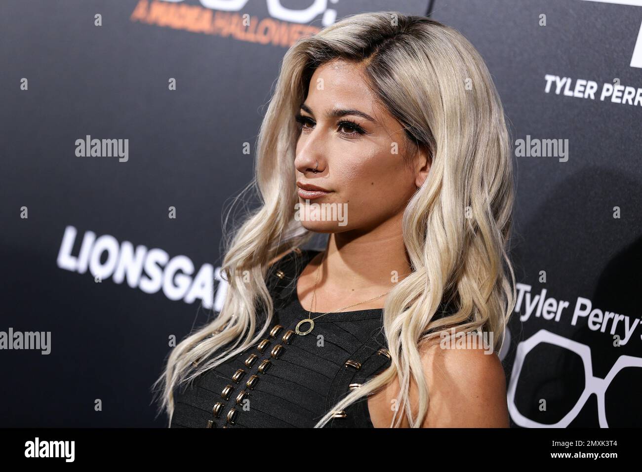 Lexy Panterra attends the world premiere of "BOO! A Madea Halloween