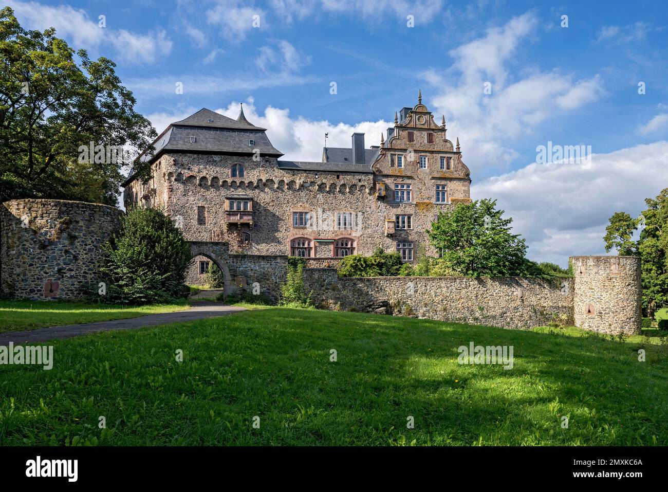 Former castle, later Renaissance castle Eisenbach, Lauterbach, Hesse ...