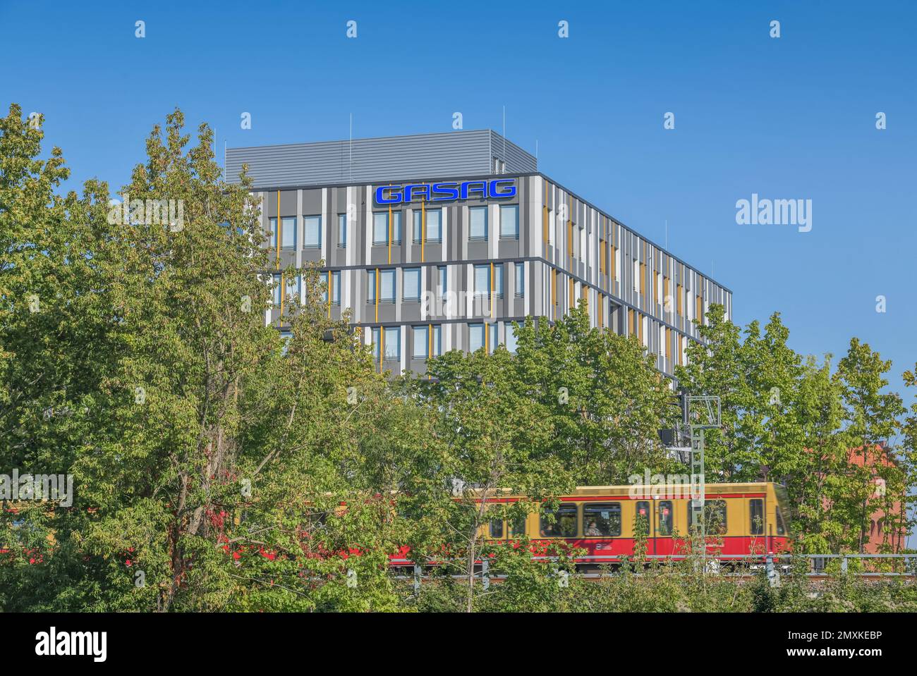 GASAG Headquarters, EUREF-CAMPUS, Schöneberg, Berlin, Germany, Europe Stock Photo