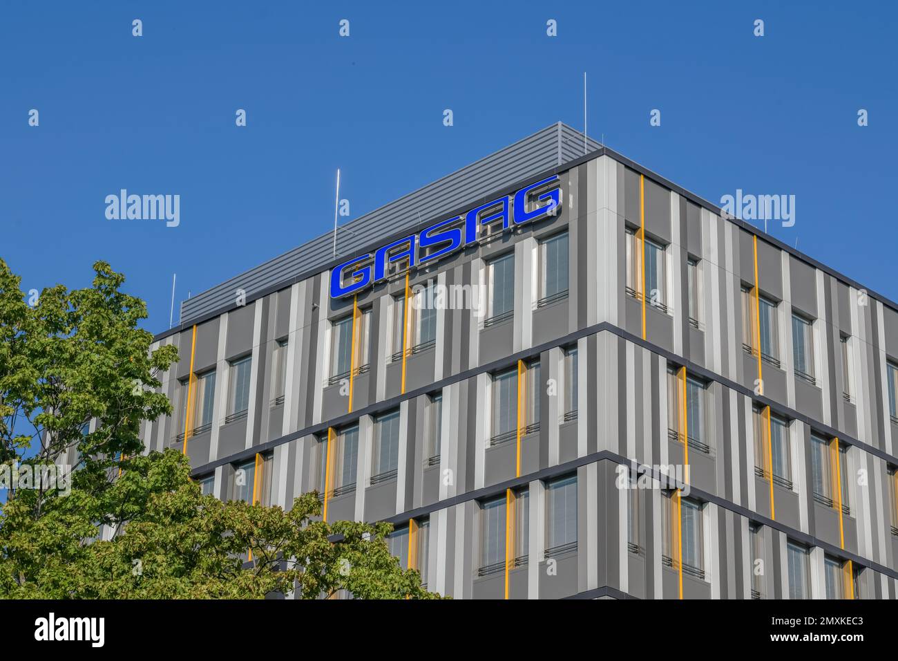 GASAG Headquarters, EUREF-CAMPUS, Schöneberg, Berlin, Germany, Europe Stock Photo