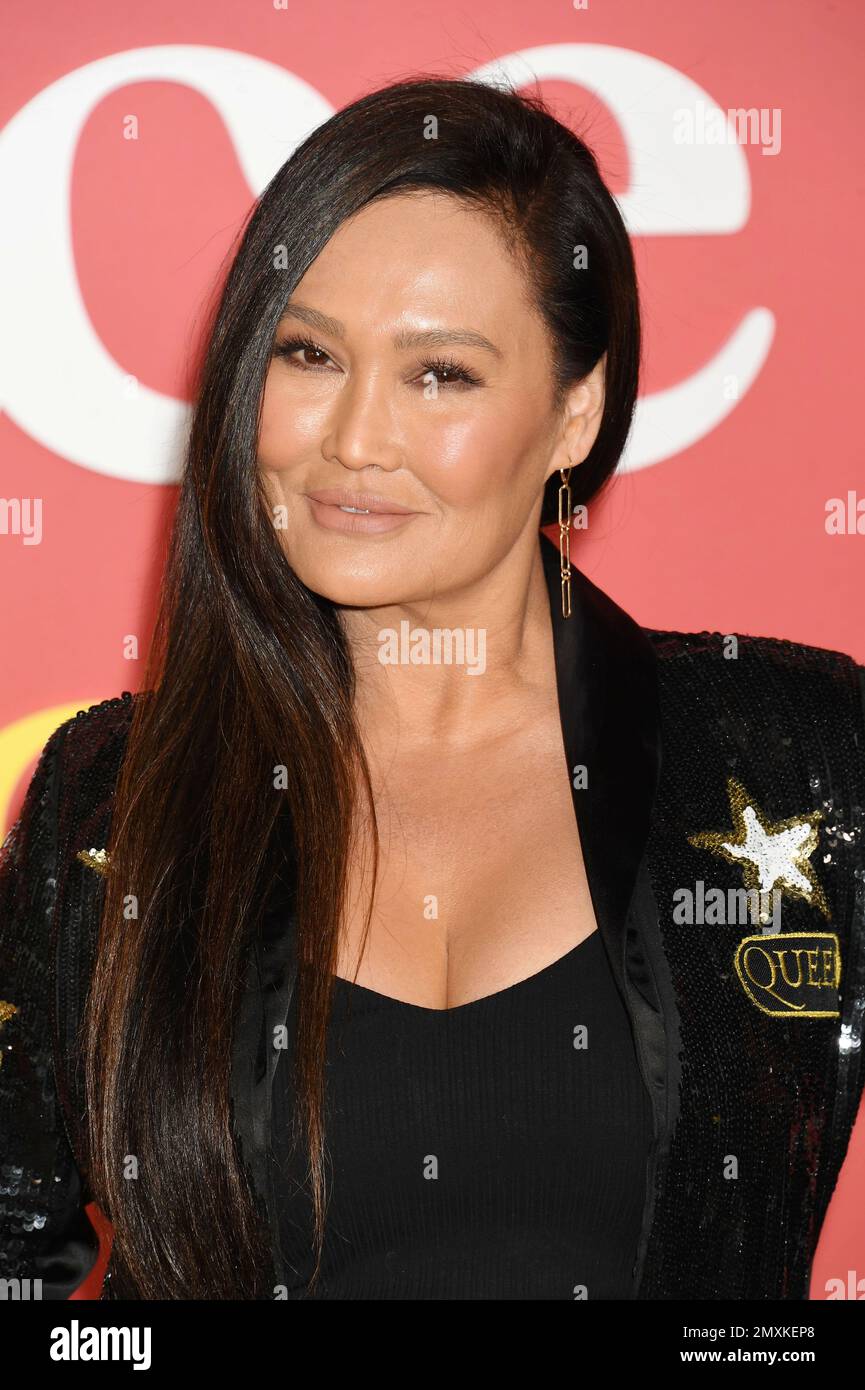 LOS ANGELES, CALIFORNIA - FEBRUARY 02: Tia Carrere attends the world  premiere of Netflix's "Your Place Or Mine" at Regency Village Theatre on  February Stock Photo - Alamy