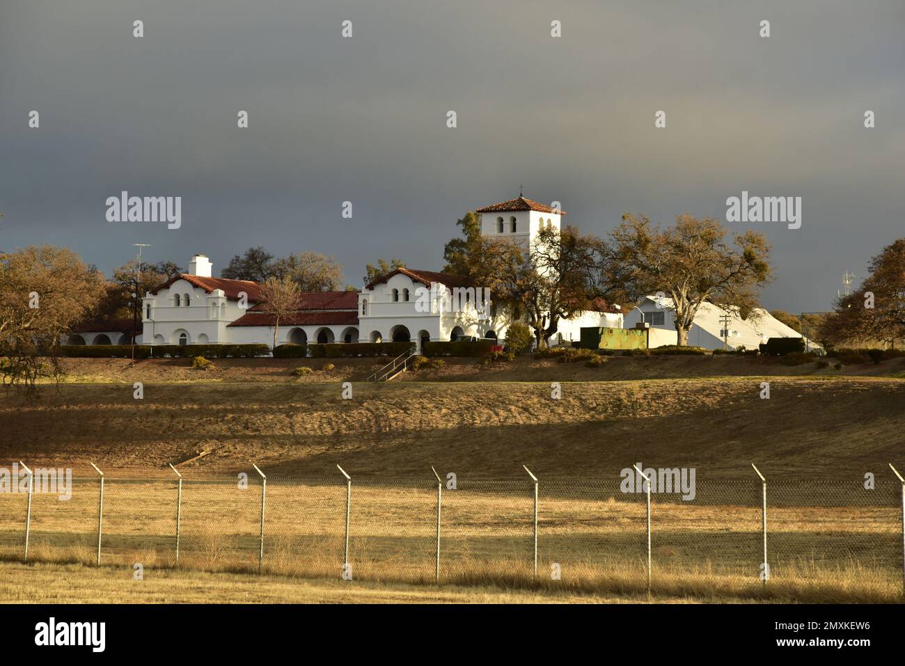 The Hacienda, designed by architect Julia as part of the W.R