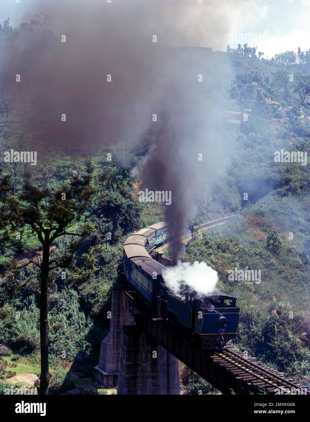 The blue mountain train to Ooty. This steam engines designed and build