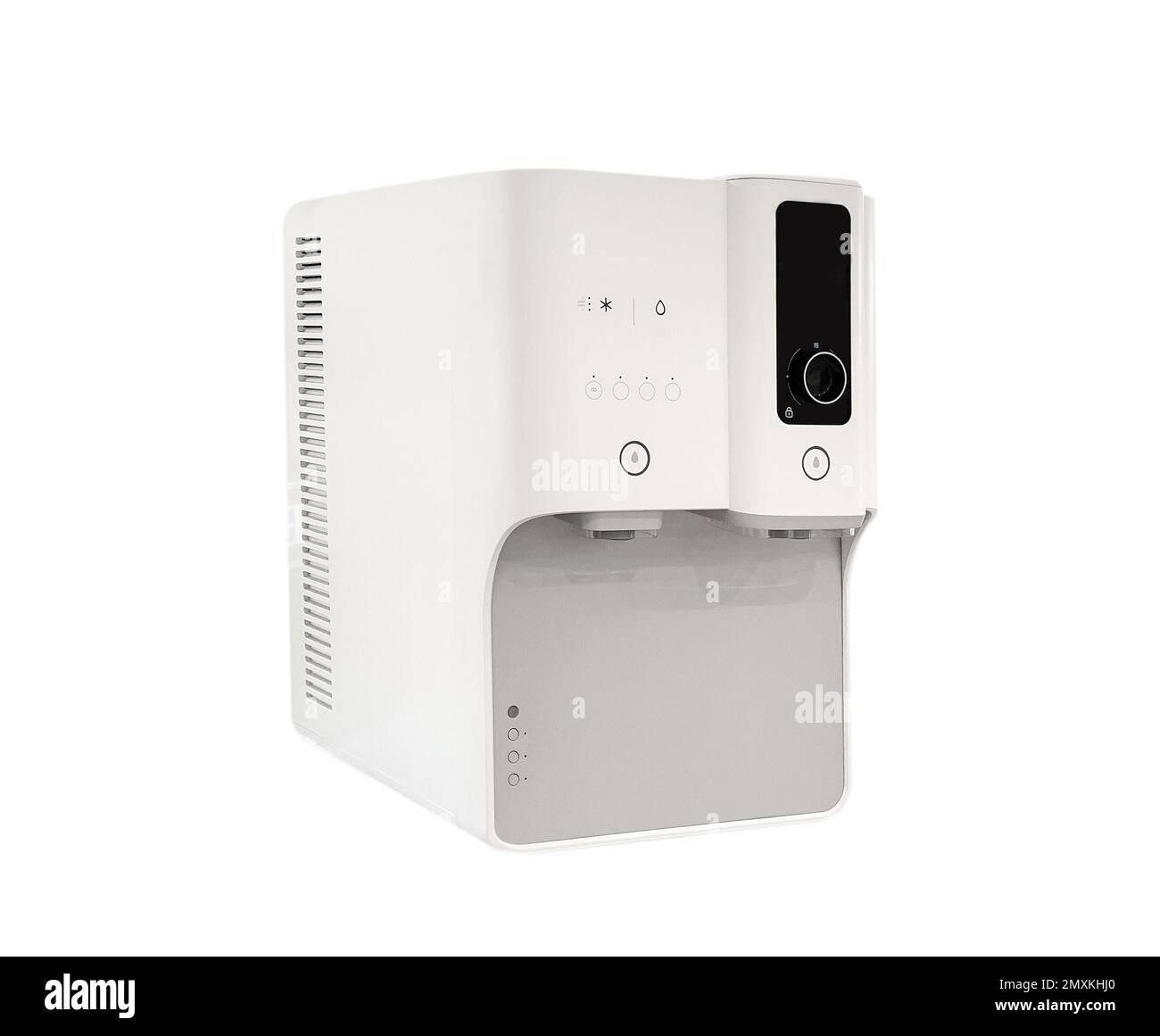 Modern technology water purifier. New water cooler format