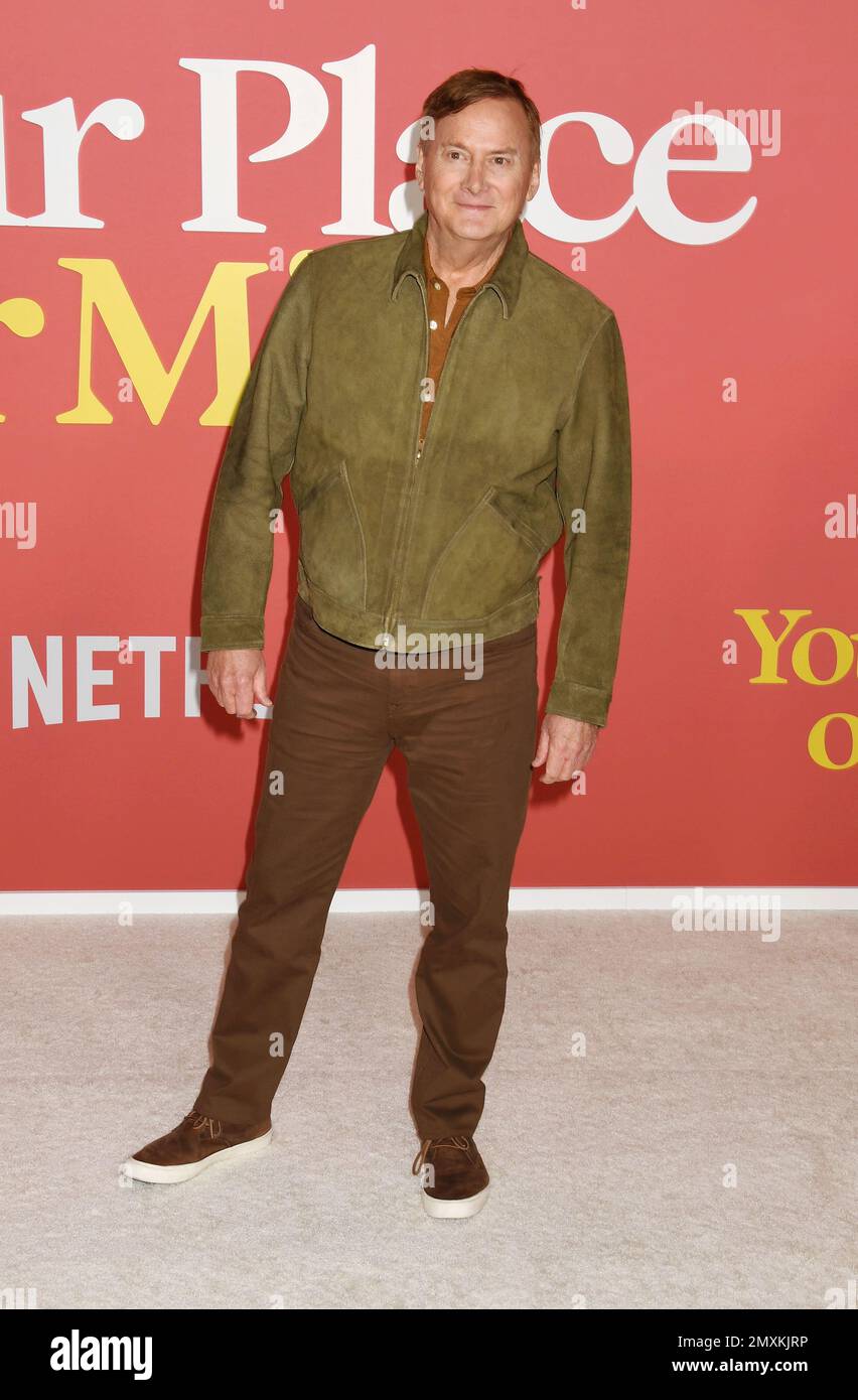 LOS ANGELES, CALIFORNIA FEBRUARY 02 Michael Hitchcock attends the