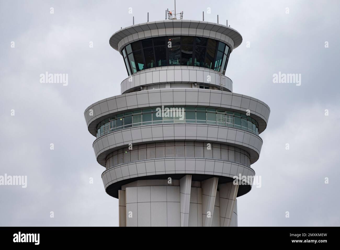 Tokyo, Japan. 2nd Feb, 2023. The Air Traffic Control Tower (ATC) of