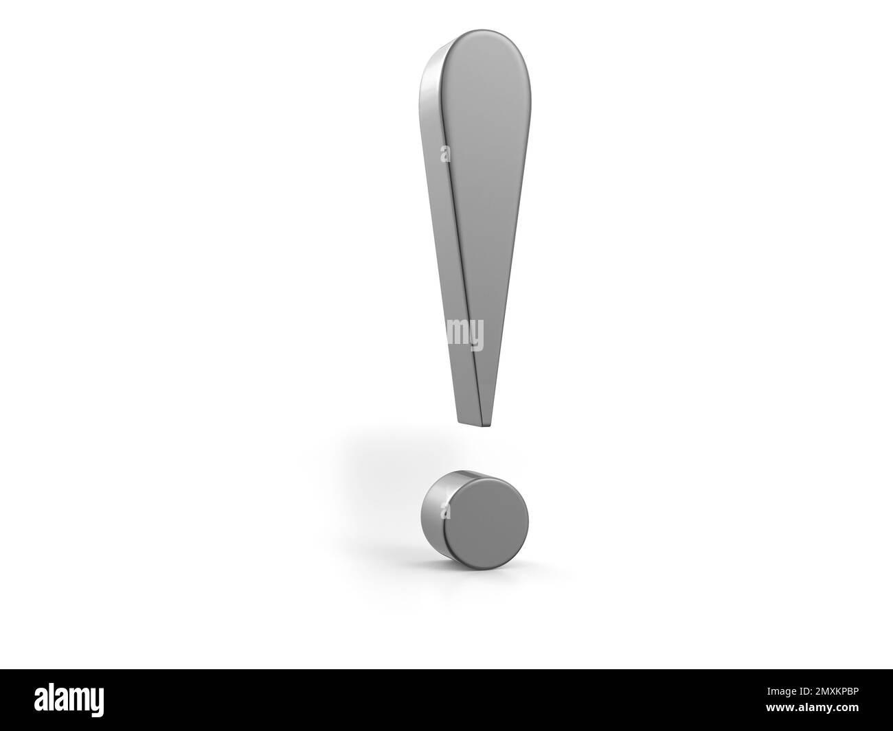 Car paint exclamation mark symbol on a white background. 3d illustration Stock Photo Alamy